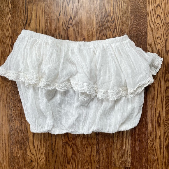 Jen’s Pirate Booty Cha Cha Tube Top White - Picture 4 of 9